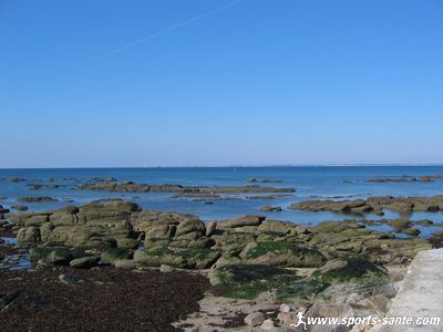 Photo de rochers en Bretagne